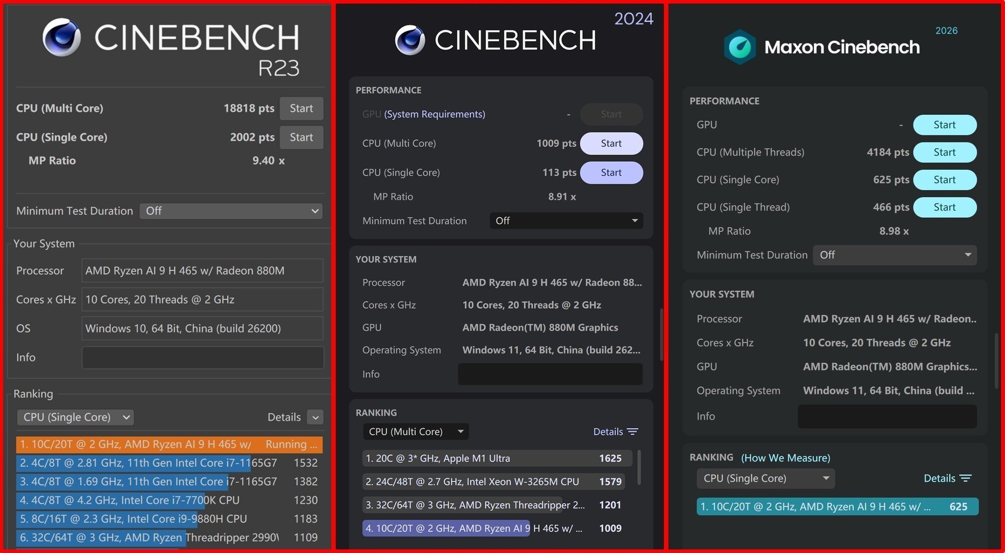Ryzen AI_华硕a豆14 Air 2026 锐龙AI 9 H 465评测_锐龙AI 400系列性能表现