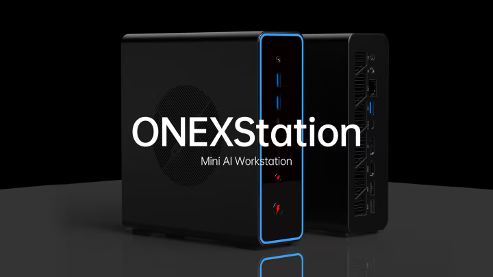 Ryzen AI_壹号本ONEXStation迷你AI工作站_AMD锐龙AI Max+395处理器128GB内存