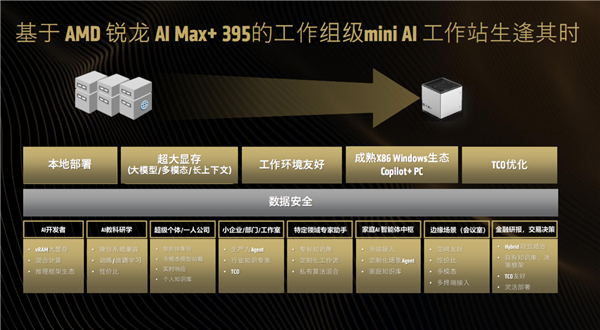 AMD Strix Halo处理器 锐龙AI Max+ 395 端侧AI推理_Ryzen AI