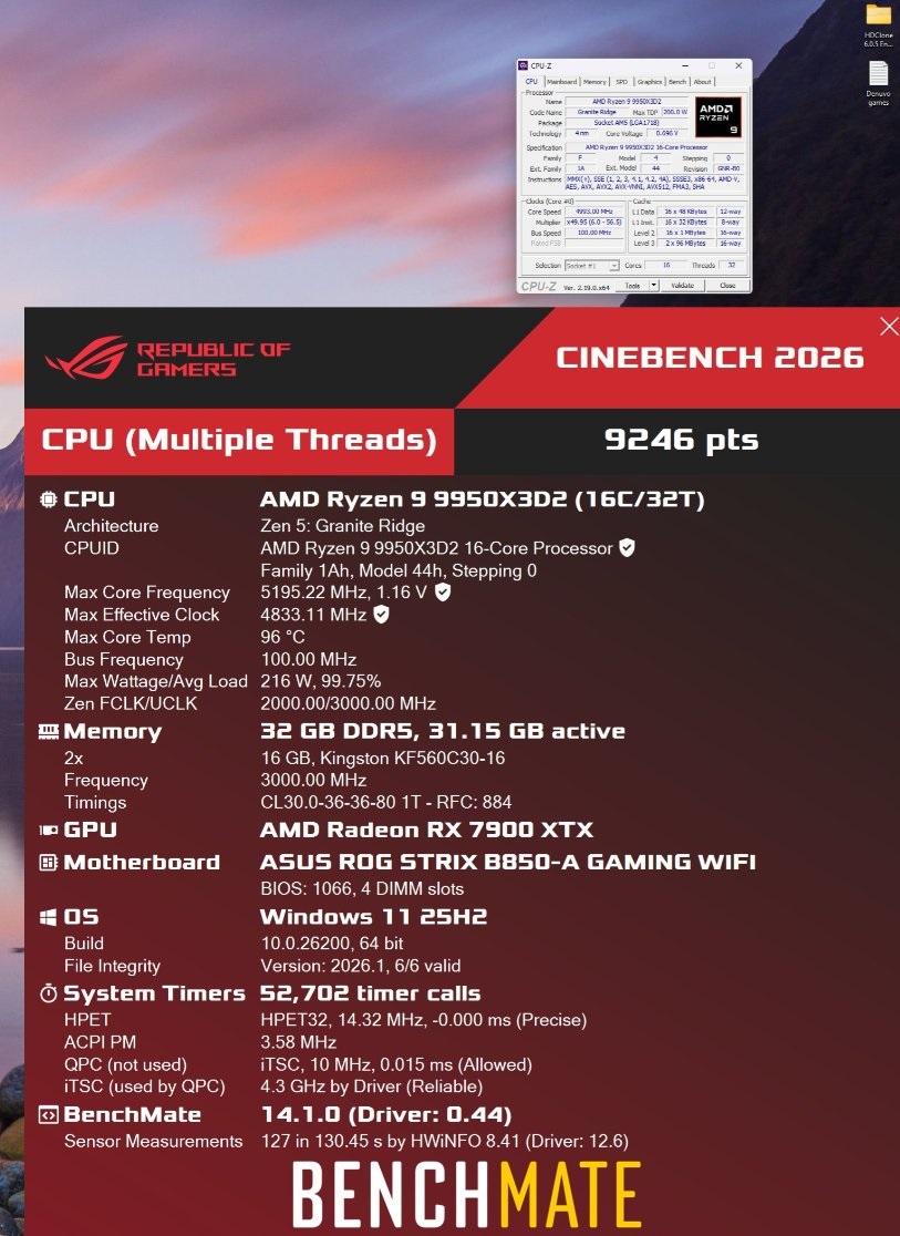 AMD Ryzen 9 9950X3D2 Dual Edition 风冷散热瓶颈分析_9950X3D_AMD Ryzen 9 9950X3D2 Dual Edition 3D V-Cache 性能测试