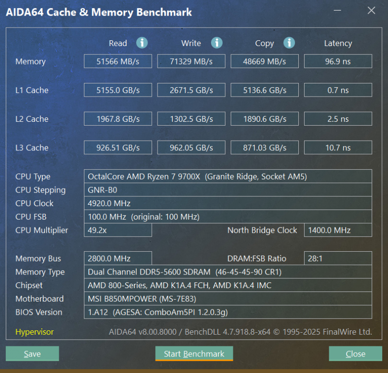 DDR5内存5600MT/s 省心即用内存套装 云彣亦逍遥_9700X