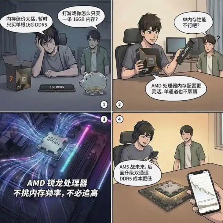 3A游戏硬件需求_9700X_AMD锐龙7 9700X内存配置