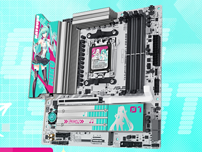 华硕天选B850主板初音未来版火热预约中