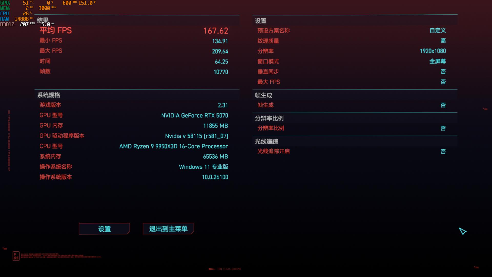 9950X3D_微星B850M EDGE TI MAX WIFI锐龙9 9950X3D B850M平台性能测试