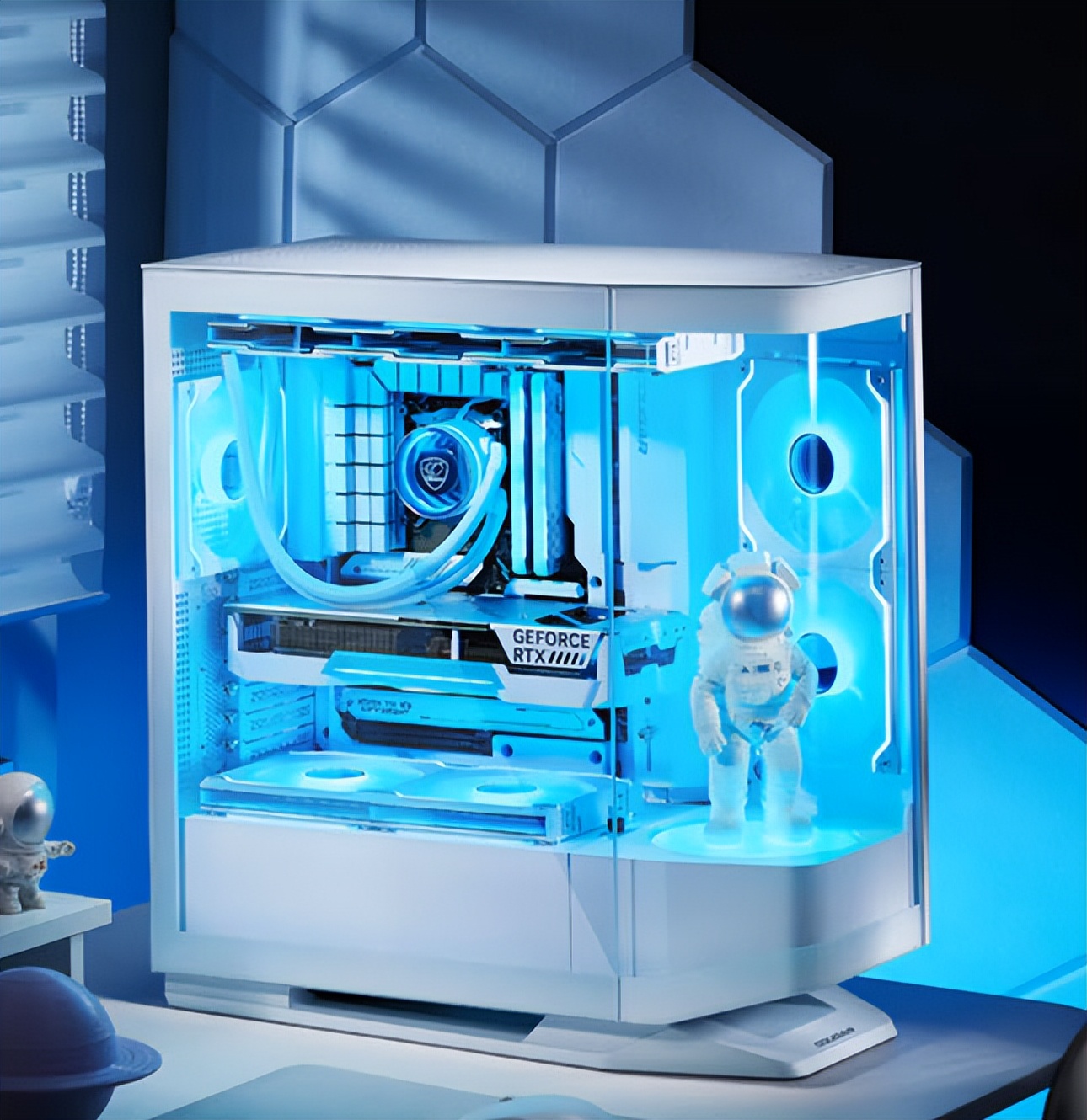  蓝宝石PURE极地B850MWIFIMATX主板供电 _9700X_AMD锐龙R7-9700XZen5架构性能白色主题装机 