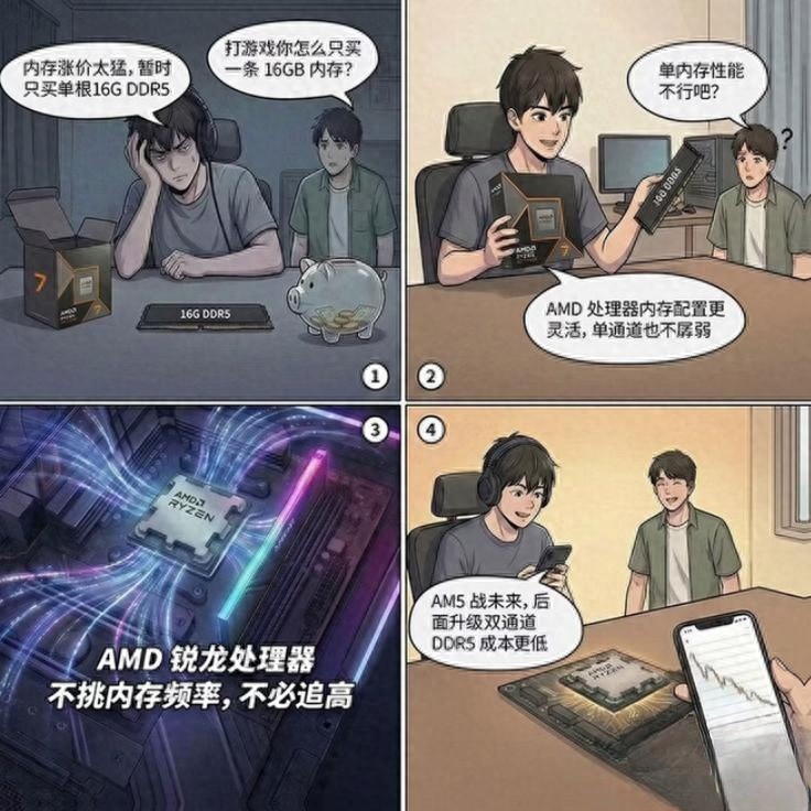 AMD锐龙7 9700X大幅降价 性价比攒机它能打吗