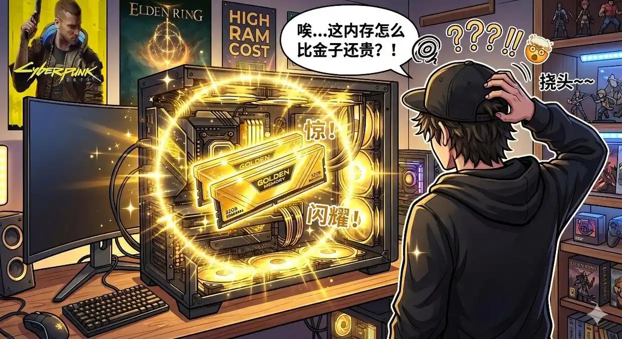 单通道内存游戏表现：锐龙5 9600X 对 酷睿Ultra 5 250K Plus