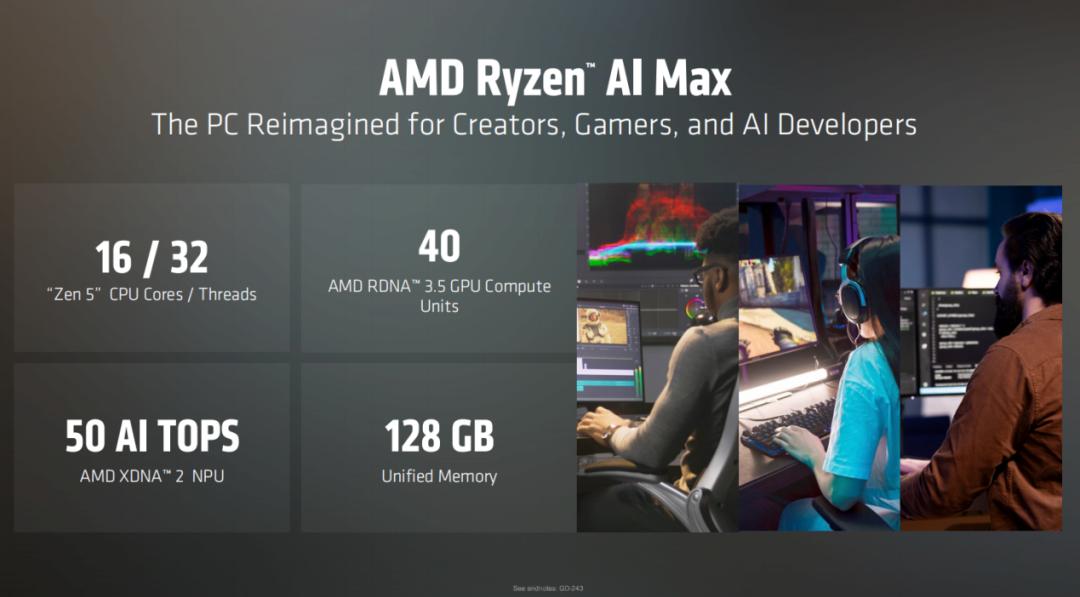 锐龙AI Max+ 392处理器特性_Ryzen AI_AMD锐龙AI Max系列处理器