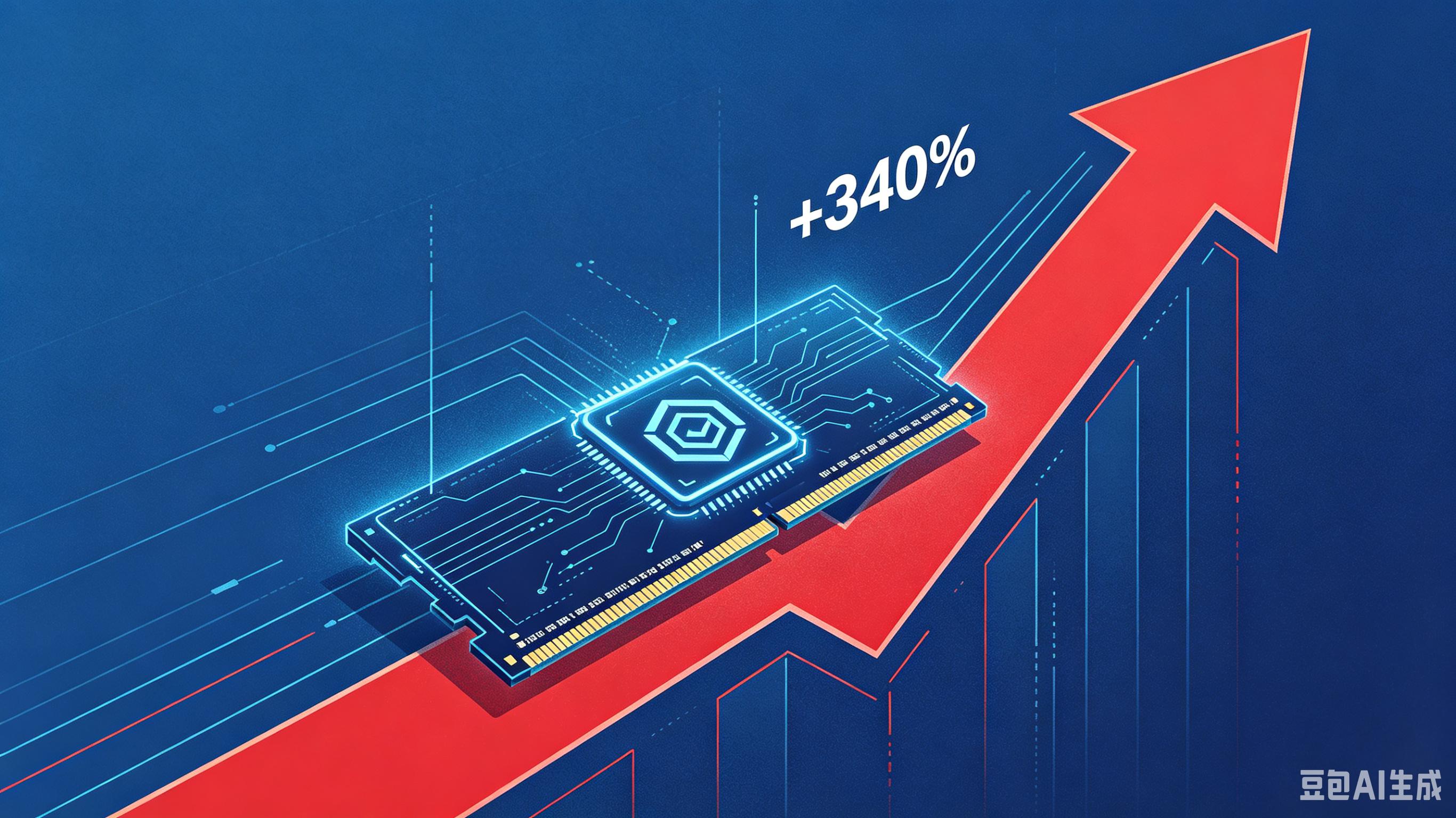暴涨340%！DDR5内存彻底反转，装机成本贵出近千元，降价没戏了？