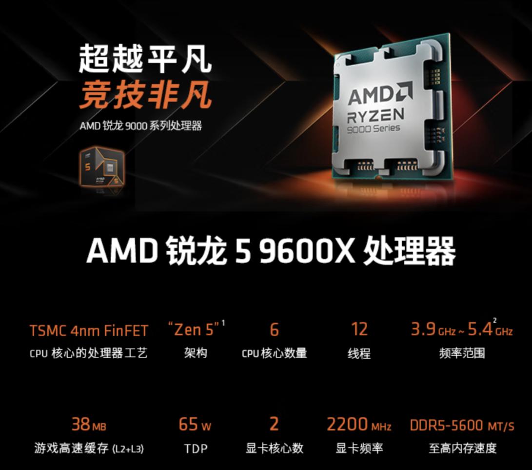 9700X_AMD R7 9700X配置单_618装机推荐