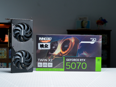 双槽双风扇支撑硬核2K实力 映众GeForce RTX 5070曜夜X2 12GB显卡评测