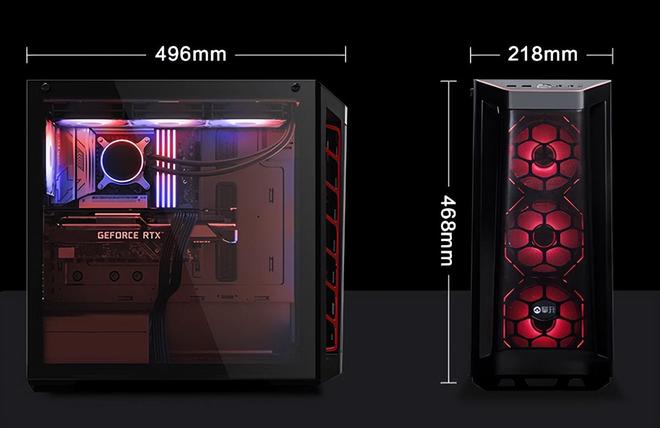 AMD R7 7800X3D RTX5070 游戏电脑_7800X3D_攀升战神RS 游戏电脑配置