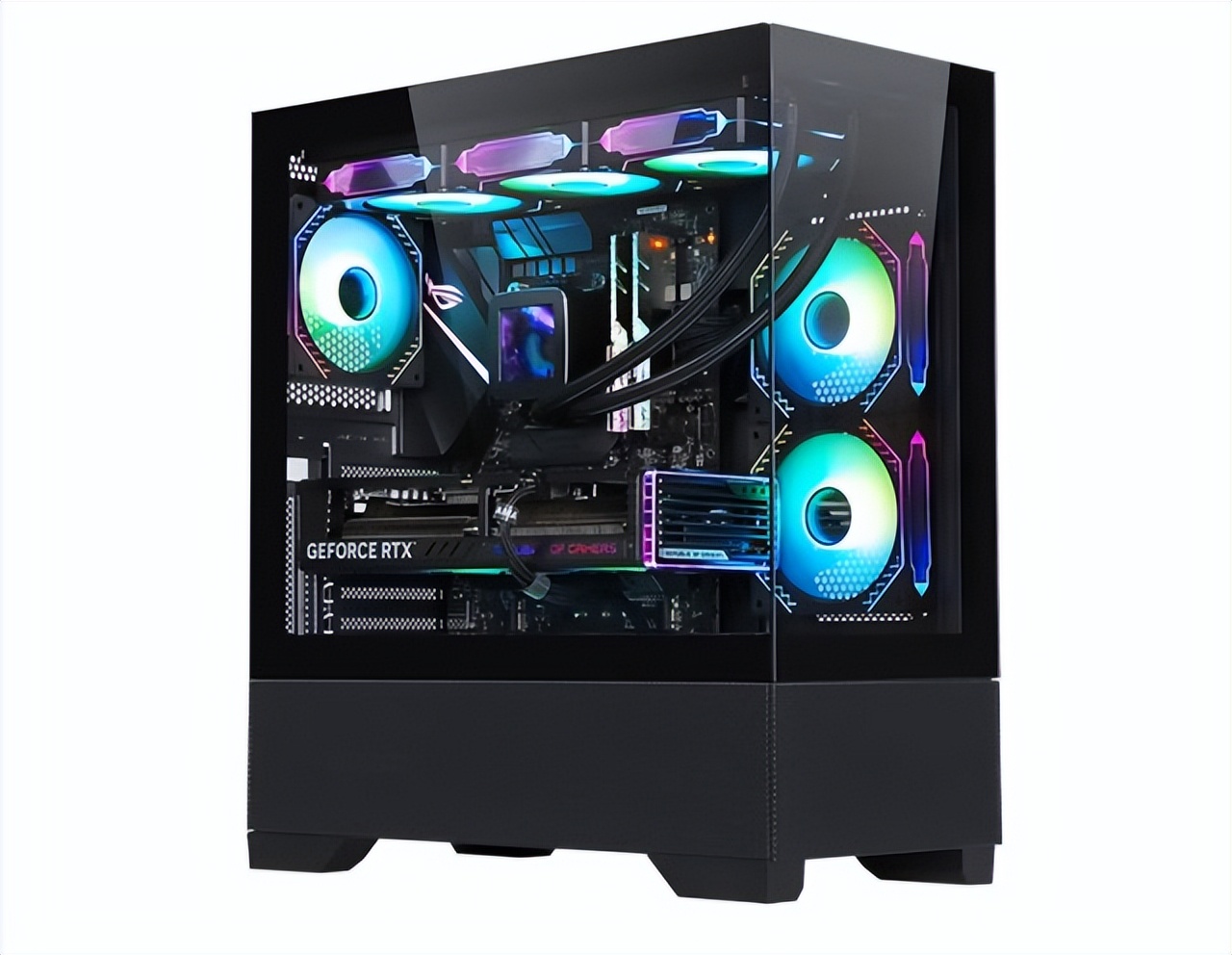锐龙R5-9500F蓝宝石B650M 3A游戏主机评测_AMD R5-9500F+RX9060XT 16GB 2K电竞整机性能分析_9500F